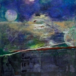 High Beam,  Acrylic on canvas, 48" x 36"