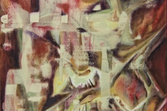 Trickster,  Acrylic on canvas, 40" x 30"