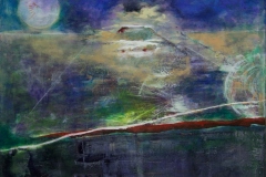 High Beam,  Acrylic on canvas, 48" x 36"