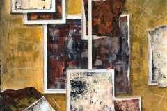 Time-Honored,   Acrylic on paper, 30" x 23"